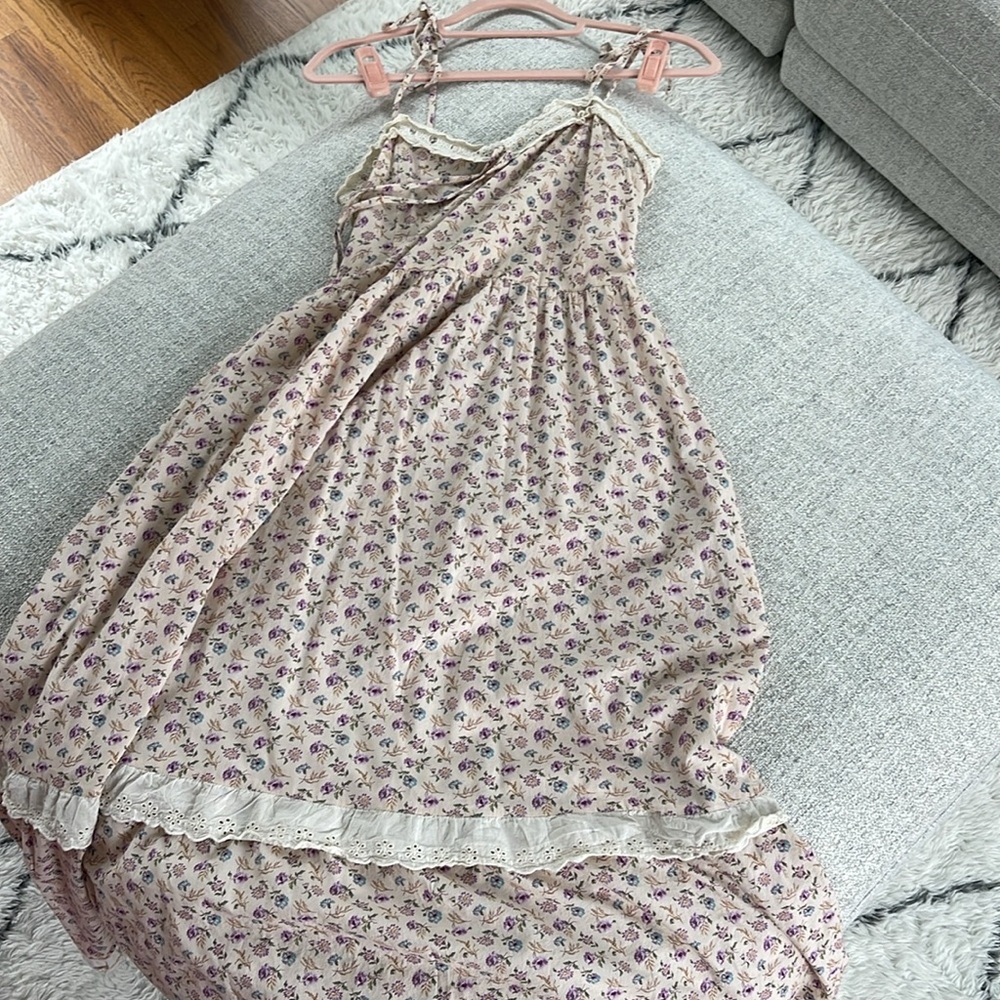 Christy Dawn The Emma Dress Oat Straw Cream Floral Size 3X